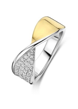 TI SENTO - Milano Dames Ring van zilver 12393ZY in de kleur Zilver