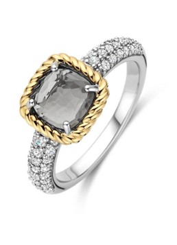 TI SENTO - Milano Dames Ring 12399GG in de kleur Zilver