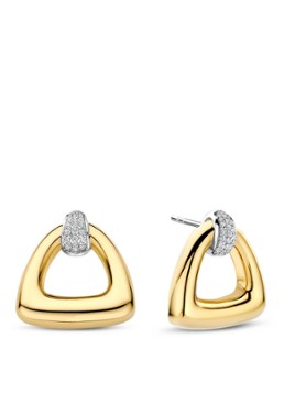 TI SENTO - Milano Dames Oorstekers verguld 78034ZY in de kleur Goud