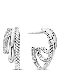 TI SENTO - Milano Dames Oorstekers 78068ZI in de kleur Zilver
