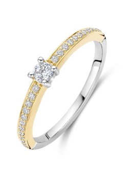 TI SENTO - Milano Dames Ring 12400ZY in de kleur Goud