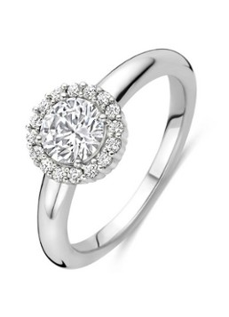TI SENTO - Milano Dames Ring 12416ZI in de kleur Zilver