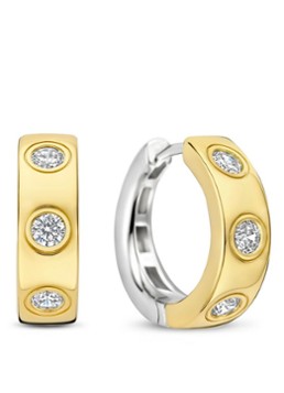 TI SENTO - Milano Dames Oorringen verguld 78046ZY in de kleur Goud