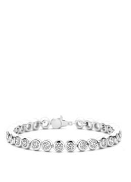 TI SENTO - Milano Dames Armband van zilver 23107ZI in de kleur Zilver