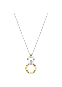 TI SENTO - Milano Dames Ketting met hanger 34134ZY in de kleur Zilver