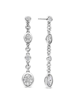 TI SENTO - Milano Dames Oorstekers van zilver 78104ZI in de kleur Zilver
