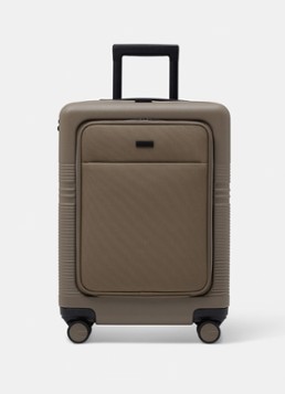 Nortvi koffer Spinner met laptopvak 55 cm Clay / Taupe - Deal
