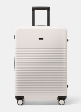 Nortvi koffer Spinner 67 cm Sand White / Wit - Deal