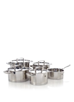 Zwilling Passion pannenset 5-delig Zilver