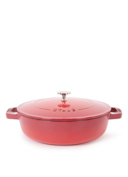 Staub Chistera sauteerpan 24 cm Kersenrood - Deal