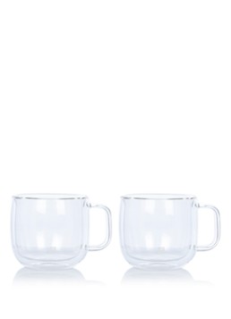 Zwilling Sorrento Plus cappuccino glas 45 cl set van 2 Transparant - Deal