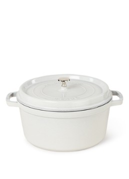 Staub Cocotte braad-/stoofpan Ø28 cm Lichtgrijs - Deal