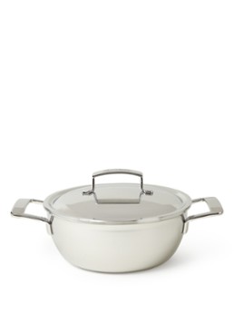 Demeyere Silver 7 braad-/stoofpan Ø24 cm Zilver - Deal