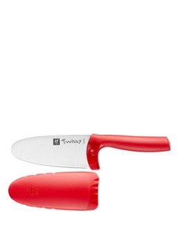Zwilling Twinny kinder koksmes 10 cm Steenrood - Deal