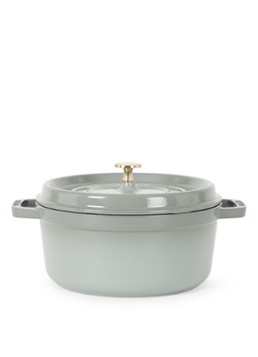 Staub Staub Cocotte braadpan Ø24 cm Olijfgroen - Deal