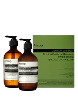 Aesop Geranium Leaf Duet - verzorgingsset 1000ml Verzorging - Deal
