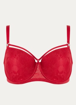 Marlies Dekkers Dames Space Odyssey voorgevormde balconette bh met kant in de kleur Rood