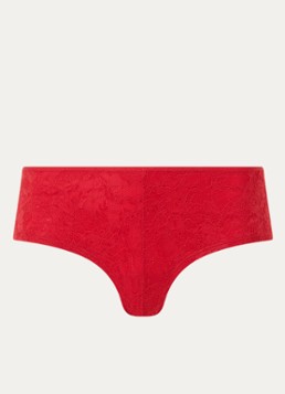 Marlies Dekkers Dames Space Odyssey shorty met kant in de kleur Rood