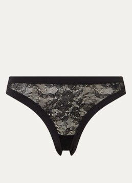 Marlies Dekkers Dames Cypher slip van kant in de kleur Zwart