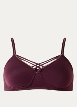 Marlies Dekkers Dames Dame De Paris beugel bh in de kleur Bordeauxrood