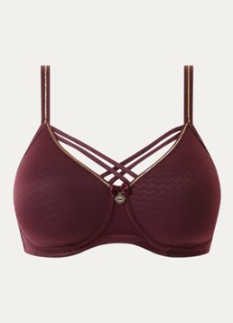 Marlies Dekkers Dames Dame De Paris voorgevormde bh in de kleur Aubergine