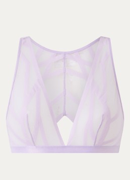 Marlies Dekkers Dames The Illusionist bralette van mesh in de kleur Lila