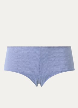 Marlies Dekkers Dames Hipster met print in de kleur Staalblauw