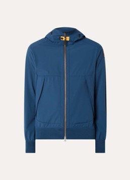 Parajumpers Heren Abner softshell jack met ritszakken in de kleur Petrol, maat: S
