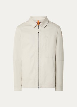 Parajumpers Heren Arabba jack met logo en steekzakken in de kleur Creme, maat: L