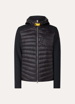 Parajumpers Heren Nolan gewatteerd jack met donsvulling en capuchon in de kleur Zwart, maat: XL