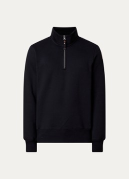 Parajumpers Heren Broad sweater met halve rits in de kleur Zwart, maat: L