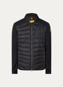 Parajumpers Heren Jayden gewatteerd jack met donsvulling in de kleur Zwart, maat: XL