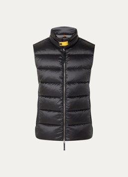 Parajumpers Heren Jeordie bodywarmer met donsvulling in de kleur Zwart, maat: S
