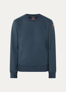 Parajumpers Heren Sweater met logo in de kleur Indigo, maat: XXL