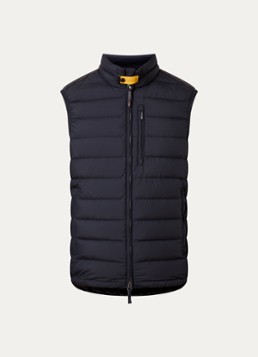Parajumpers Heren Perfect gewatteerde bodywarmer met donsvulling in de kleur Zwart, maat: M
