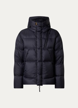 Parajumpers Heren Cloud puffer jas met donsvulling en ritszakken in de kleur Zwart, maat: XL