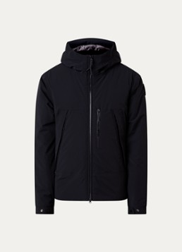 Parajumpers Heren Nivek 2.0 softshell jack met capuchon in de kleur Zwart, maat: XL