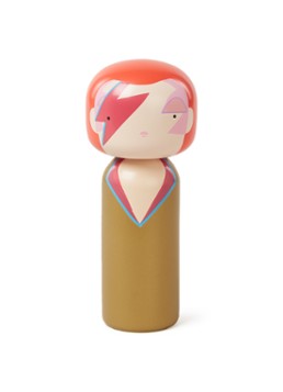 Lucie Kaas Aladdin Sane Kokeshi Doll 14,5 cm Mosterd - Deal