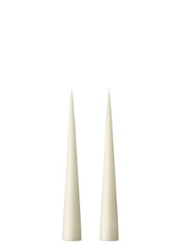 Ester & erik Cone dinerkaars 25 cm set van 2 Wit