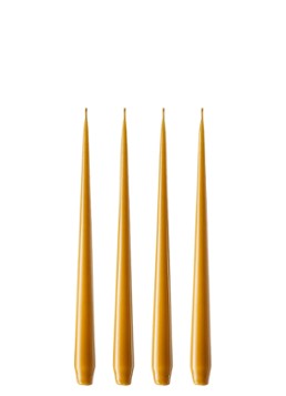 Ester & erik Taper dinerkaars 32 cm set van 4 Geel - Deal