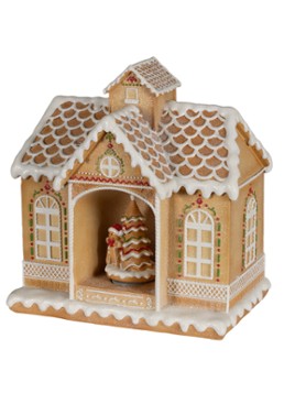 Decoris Muziekdoos 32 cm Bruin - Deal