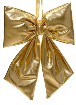 Decoris Strik kersthanger 40 cm Goud