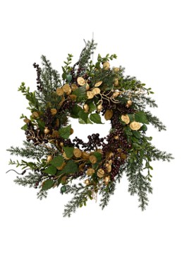 Everlands Kerstkrans 40 cm Groen - Deal