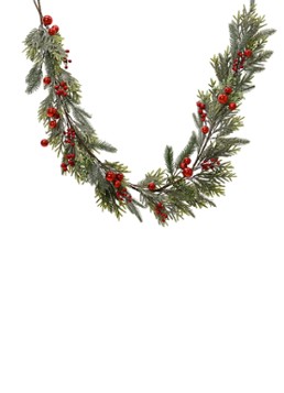 Everlands Kerstslinger 180 cm Groen - Deal