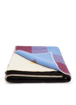 Røros Tweed Bento plaid van wol 135 x 200 cm Lichtgeel - Deal