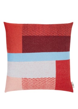 Røros Tweed Mikkel sierkussen 50 x 50 cm Rood - Deal