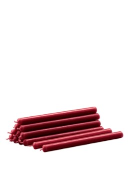 STOFF Nagel Dinerkaars 18 cm set van 12 Bordeauxrood - Deal