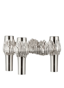 STOFF Nagel Quist kandelaar 5,9 cm Zilver - Deal