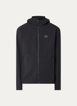Arc'teryx Heren Gamma jack met capuchon en steekzakken in de kleur Zwart, maat: XL