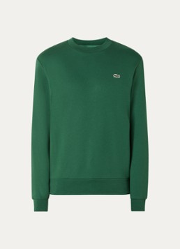 Lacoste Heren Sweater met logo in de kleur Groen, maat: XS